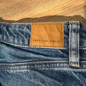 High waisted, American Eagle jean shorts